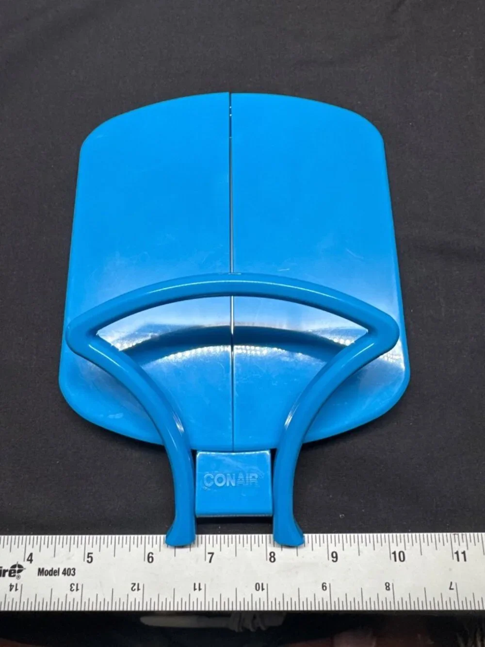 Conair Folding Triple-Panel Vanity Mirror Blue Compact & Lightweight Design